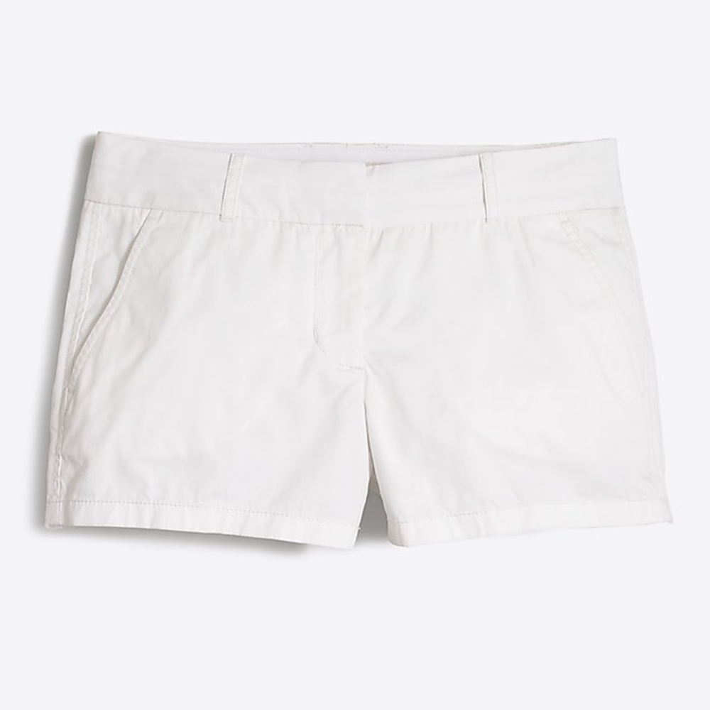 🔴SOLD🔴 J crew 3” white chino short